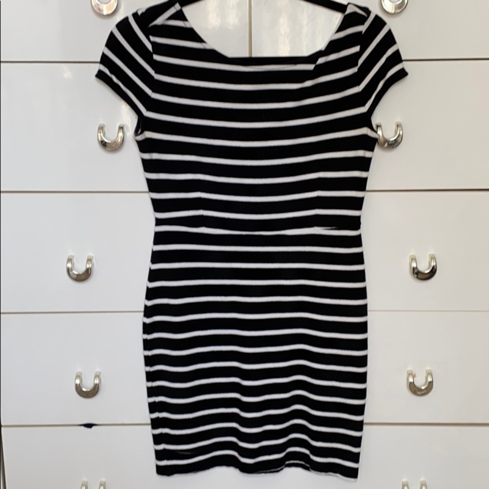 Forever 21 Bodycon Striped Dress